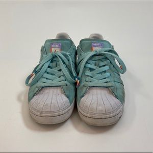 Adidas Skateboarding Blue Suede Shoes